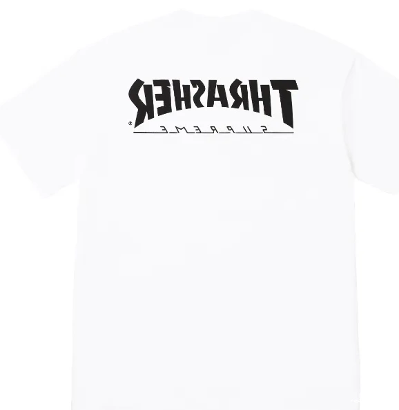 Black M and L XL White S T-shirt THARSHER 0817
